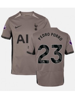 Moški Nogometna dresi replika Tottenham Hotspur Pedro Porro #23 Tretji 2023-24 Kratek rokav